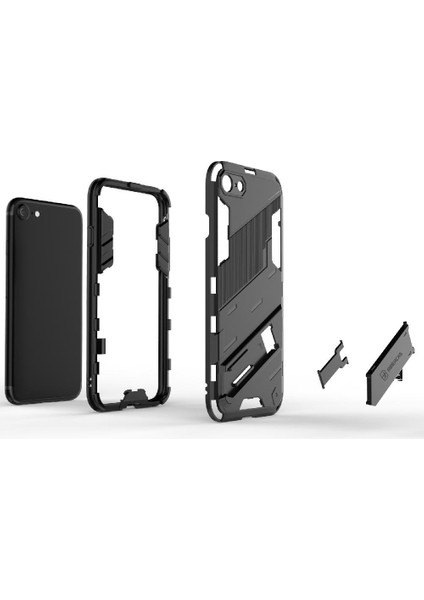 Iphone 8/iphone 7 Koruyucu Kapak Sağlam Askeri Kickstand (Yurt Dışından)