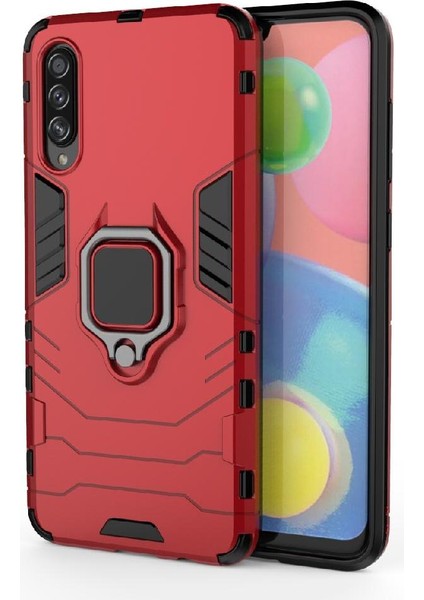 Halka Araba Montaj Kickstand Samsung Galaxy A70S Askeri Sınıf Metal (Yurt Dışından)