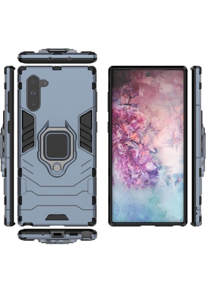 Samsung Galaxy NOTE10 Kickstand Askeri Için Halka Araba Dağı Kickstand Kılıf (Yurt Dışından)