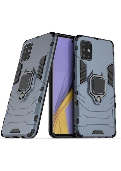 Halka Araba Dağı Kickstand Kılıf Samsung Galaxy A51 4G/M40S Kickstand (Yurt Dışından) indirimleri