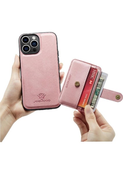 IPhone 15 Için Kılıf Pro Max Cüzdan Rfıd Engelleme Manyetik Kablosuz (Yurt Dışından) fiyatları