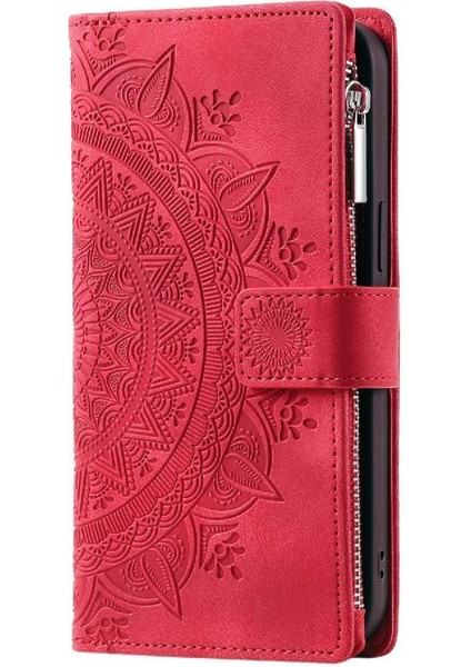 IPhone 16 Için Flip Case Artı Çoklu Kartlar Totem Cüzdan Kılıf Kartı Getirmek (Yurt Dışından)