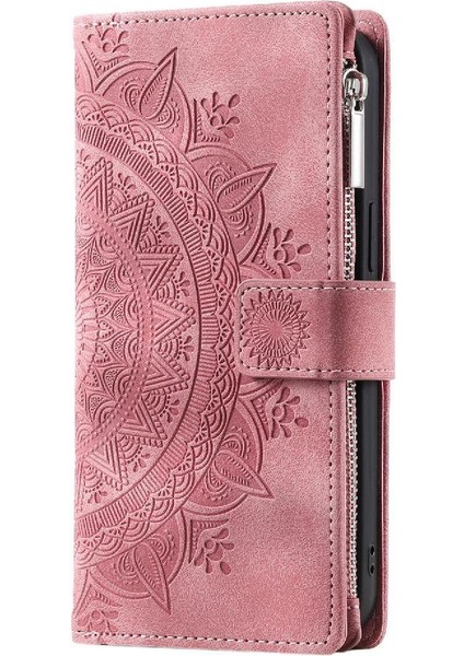 IPhone 16 Için Flip Case Artı Çoklu Kartlar Totem Cüzdan Kılıf Kartı Getirmek (Yurt Dışından)