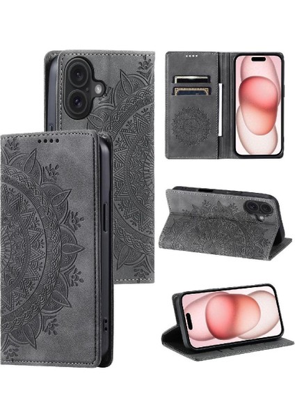 IPhone 16 Için Kılıf Artı Tam Koruma Kartı Ekleme Darbeye Çevir (Yurt Dışından)