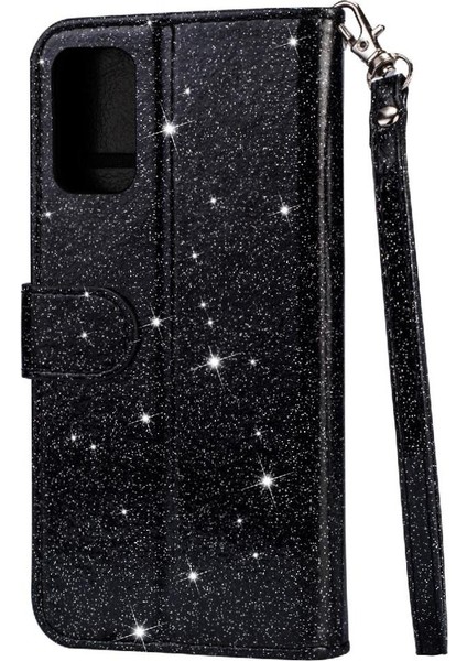 Samsung Galaxy Zipper 5g Kart Tutucu Için Fermuarlı Cebi Durumda Glitter Cüzdan Pu (Yurt Dışından) indirimleri