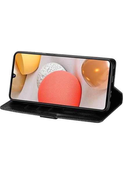 Samsung Galaxy A12 5g Için Fermuarlı Cebi Durumda Pu Deri Glitter Cüzdan (Yurt Dışından) modelleri