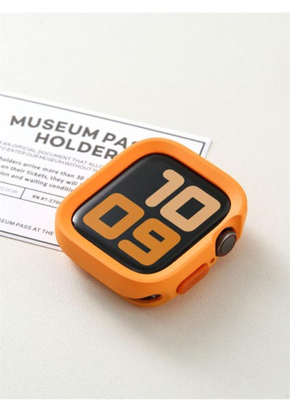 Apple Watch Uyumlu 5 6 7 8 9 44/45MM Kılıf Kasa Koruyucu 360 Tpu