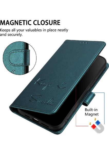 Samsung Galaxy Için Kılıf A52S 5g Pu Deri Kart Tutucu Cüzdan Rfıd Flıp (Yurt Dışından)