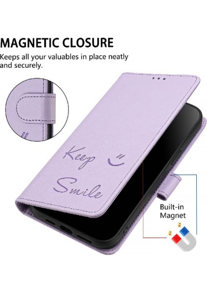 Samsung Galaxy A6 2018 Flıp Kapak Pu Deri Rfıd Engelleme Kartı (Yurt Dışından)