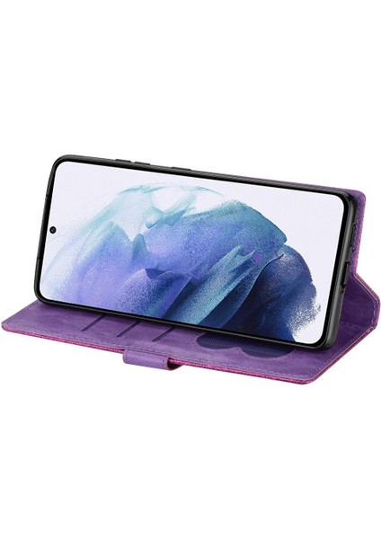 Samsung Galaxy S22 5g Için Fermuar Cep Durumda Kart Tutucu Bilek Kayışı Pu (Yurt Dışından) modelleri