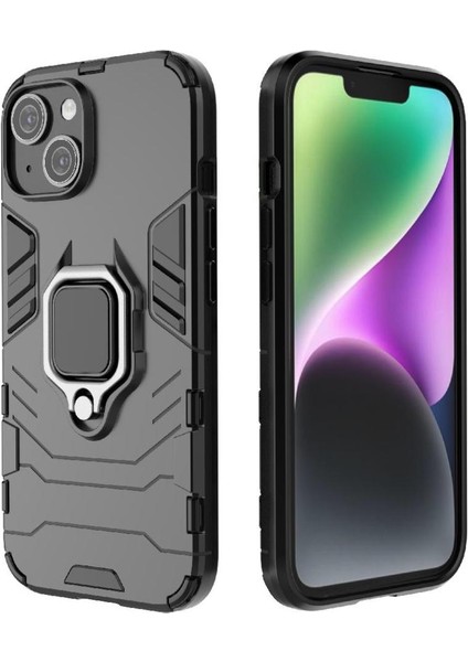Halka Araba Montaj Kickstand Durumda IPhone 15 Artı Metal Halka Tutucu Sınıf (Yurt Dışından) modelleri