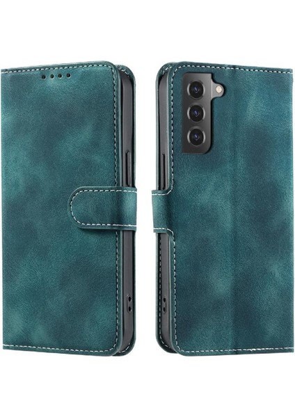 Samsung Galaxy S22 Artı Bilek Kayışı Cüzdan Kart Yuvaları Pu Için Flip Case (Yurt Dışından)