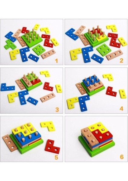 Ahşap Eğitici Russian Box Tak Çıkar fiyatları