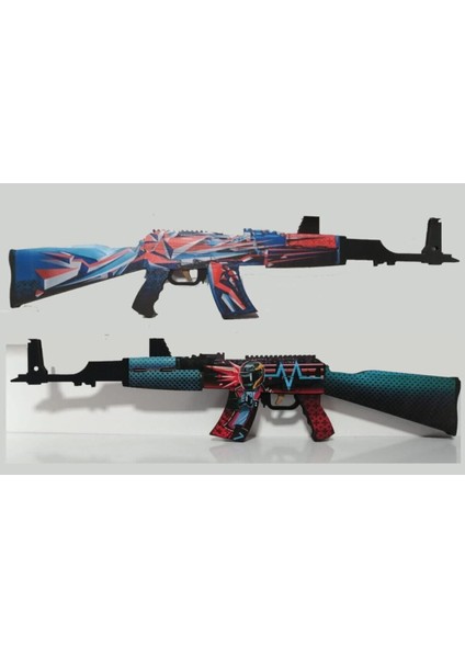 Ahşap Cs Go Disarray Leon 2li Ahşap Oyuncak Takımı