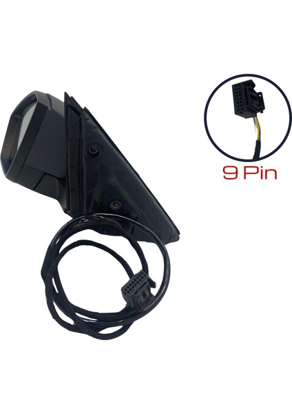 Dış Dikiz Aynası Skoda Superb 2015-> Elektrikli, Isıtmalı, Sinyalli, Alt Aydınlatmalı, Otomatik Katlanır, Astarlı Kapak, 9 Pin indirimleri