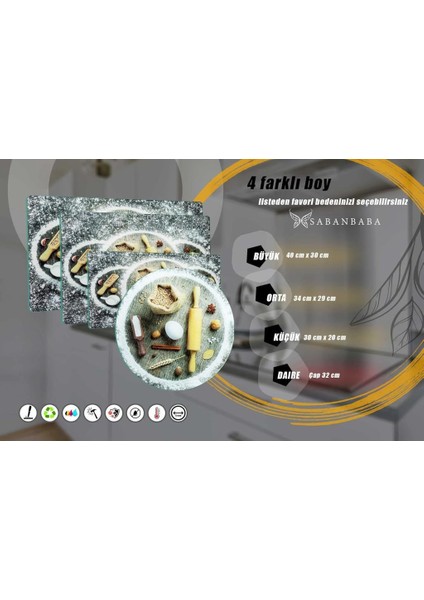 29x34 cm Cam Kesme Tahtası Model 1202 fırsatları