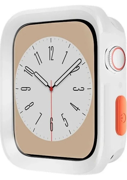 Apple Watch Uyumlu 5 6 7 8 9 44/45MM Kılıf Kasa ve Ekran Koruyucu 360 Tam Koruma Kapak fiyatları