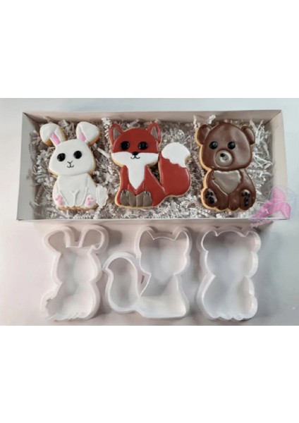 Baby Shower Kurabiye Kalıbı 6 Parça fiyatları