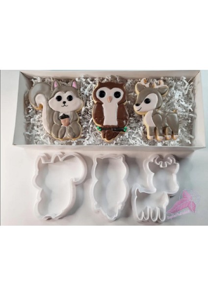 Baby Shower Kurabiye Kalıbı 6 Parça modelleri