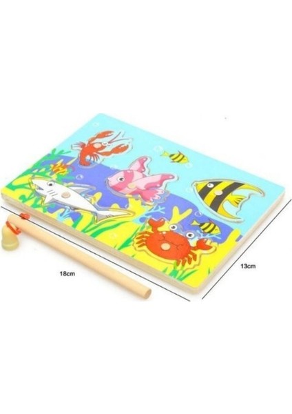 Ahşap Balık Tutma Puzzle