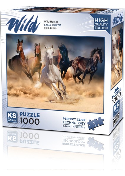 KS Games Wild Horses 1000 Parça Puzzle