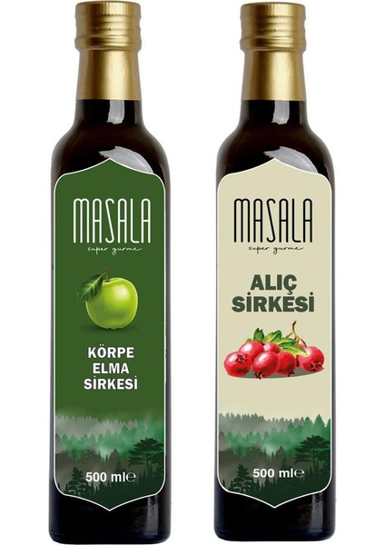 Elma Sirkesi - Alıç Sirkesi 500 ml - Apple - Hawthorn Vinegar