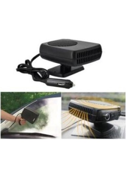 Oto Isıtıcı-Soğutucu Fan Cam Buğu Çözücü Fan Araç Içi Isıtıcı-Soğutucu Fan 12V Çakmaklık Girişli fırsatları