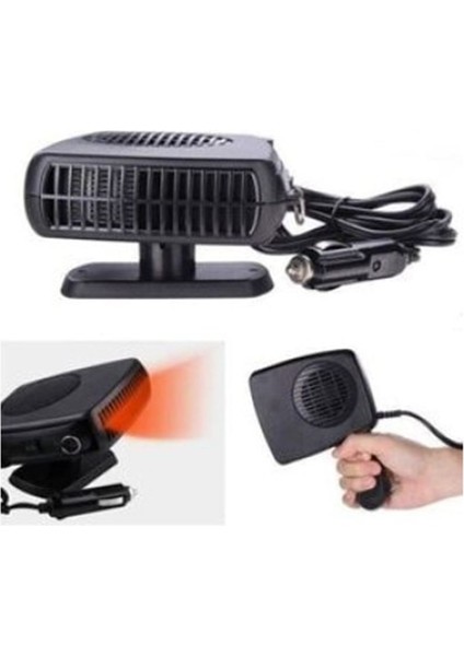 Oto Isıtıcı-Soğutucu Fan Cam Buğu Çözücü Fan Araç Içi Isıtıcı-Soğutucu Fan 12V Çakmaklık Girişli indirimleri