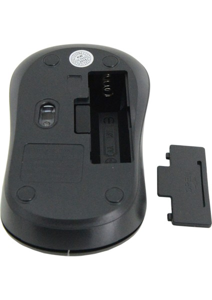 Coverzone Kablosuz Mouse Dizüstü Bilgisayar ve Pc ile Uyumlu Ayarlanabilir 3 Farklı Dpı, USB Dongle Bilgisayar Faresi G03 - Siyah Renk