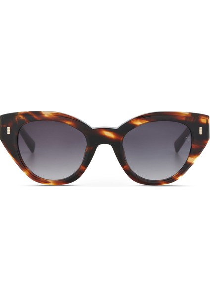 Burcu Esmersoy x Hermossa Hm 1652 C2 Cat Eye Kahverengi - Havana Kadın Güneş Gözlüğü fiyatları