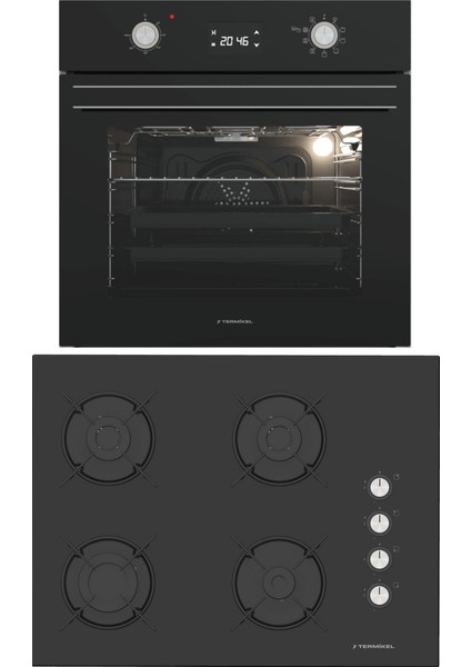 Ankastre Set (Bo O6555C Db + Bh P7144C B)