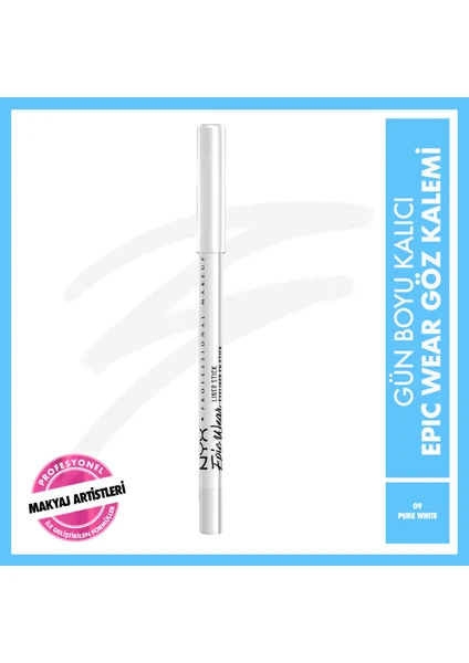 Epic Wear Liner Sticks Göz Kalemi - Pure White - Beyaz