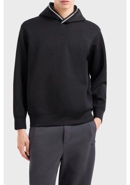 Streç Regular Fit Kapüşonlu Sweat Erkek Sweat 6d1m99 1jrrz 0999