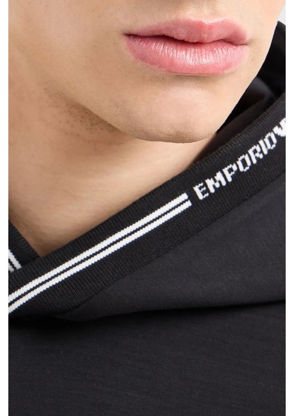 Streç Regular Fit Kapüşonlu Sweat Erkek Sweat 6d1m99 1jrrz 0999 fırsatları