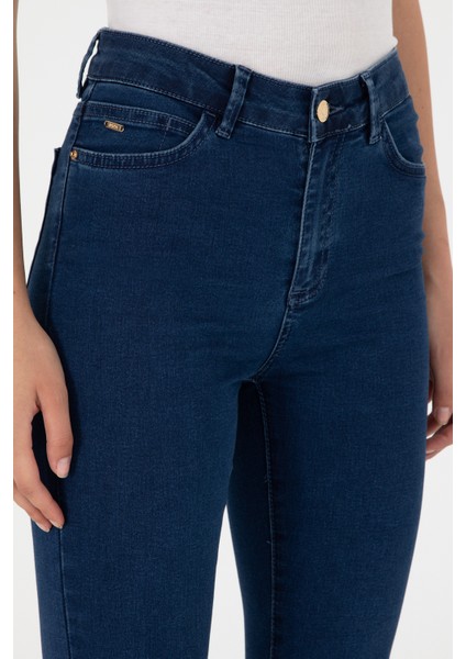 Kadın Koyu Mavi Pantolon (Jean) 50289337-DN0023 indirimleri