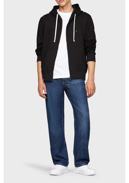 Pamuklu Regular Fit Kapüşonlu Fermuarlı Sweat Erkek Sweat Mw0mw37234 Bds