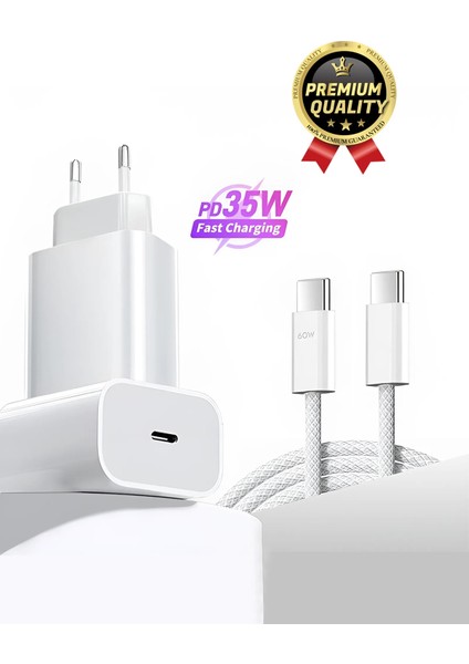 Samsung A02S-A04-A04S-A11-A12-A13-A14 Uyumlu Şarj Aleti Seti USB Type-C 25W