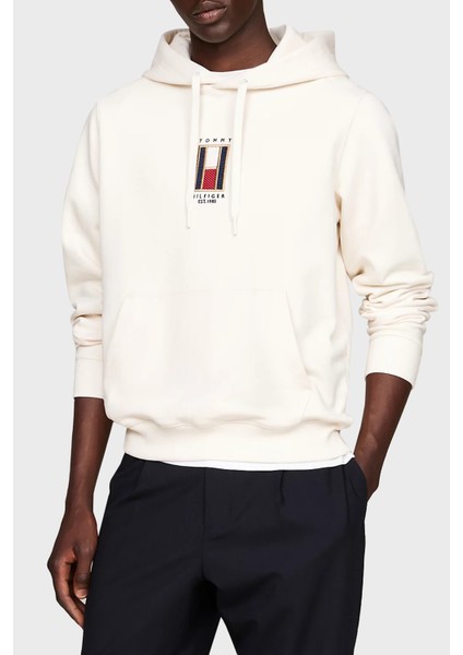 Pamuklu Regular Fit Kapüşonlu Sweat Erkek Sweat Mw0mw35525 Z00