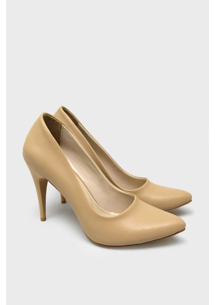 EST100 Nut Kadın Yüksek Topuklu Stiletto