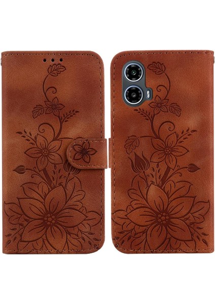 Motorola Moto G24/G04 Manyetik Cüzdan Kickstand Kart Tutucu Için Flip Case (Yurt Dışından) indirimleri
