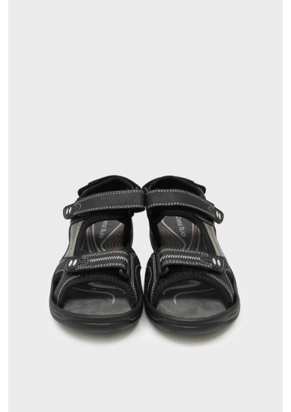 Cb-K3 Siyah Unisex Cırtlı Spor Sandalet
