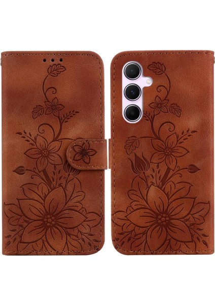 Samsung Galaxy A35 5g Için Flip Case Cüzdan Kart Tutucu Kickstand Manyetik (Yurt Dışından)