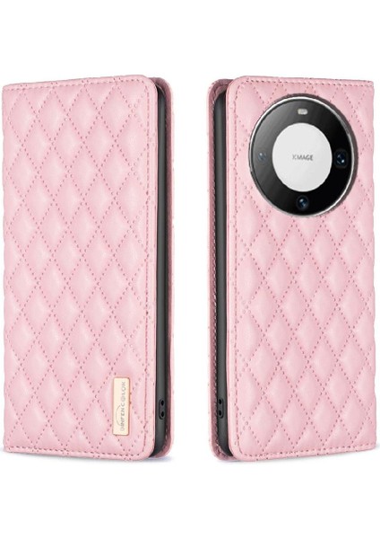 Huawei Mate 60 Pro Artı Darbeye Dayanıklı Cüzdan Manyetik Kapatma Için Flip Case (Yurt Dışından)