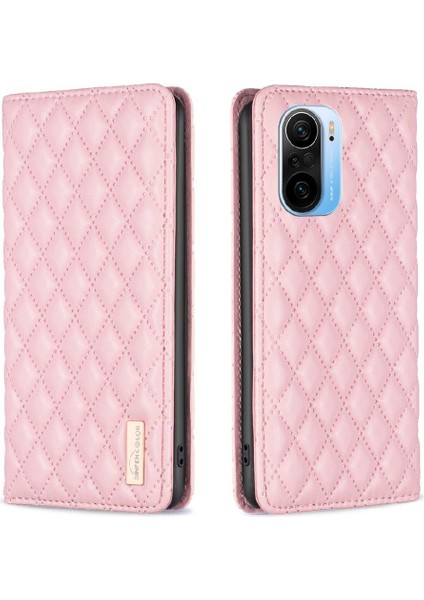 Xiaomi Redmi Için Flip Case K40/K40 Pro Cüzdan Kart Yuvaları Tutucu Darbeye (Yurt Dışından)