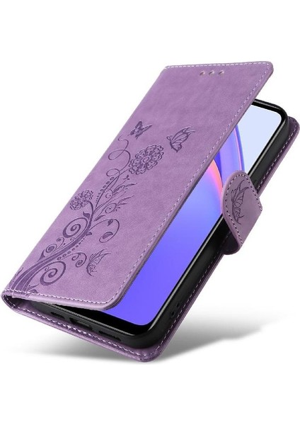 Xiaomi Redmi Not 9 Için Flip Case 4g Deri Kart Yuvaları Flip Çiçek (Yurt Dışından)