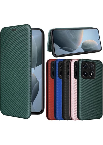 Xiaomi 14T Kart Ekleme Kart Tutucu ile Tam Koruma Için Flip Case (Yurt Dışından)