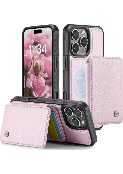 IPhone 16 Için Kılıf Pro Max Ayrılabilir Cüzdan 2 1 Işlevsellik Standı (Yurt Dışından)