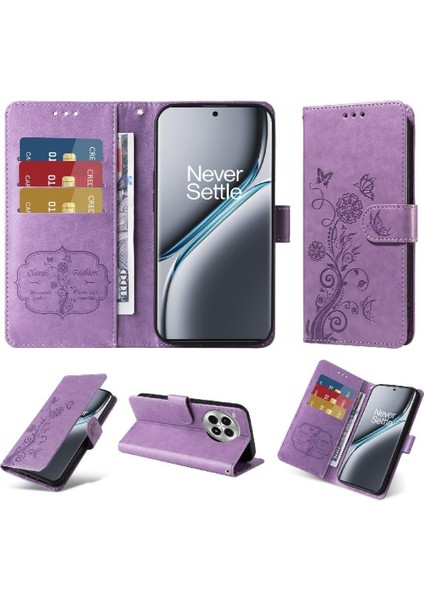 Oneplus Ace 3 Pro Flip Çiçek Deri Kart Yuvaları Için Flip Case (Yurt Dışından) indirimleri