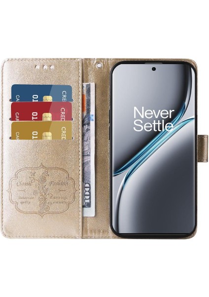 Oneplus Ace 3 Pro Flip Çiçek Deri Kart Yuvaları Için Flip Case (Yurt Dışından) modelleri