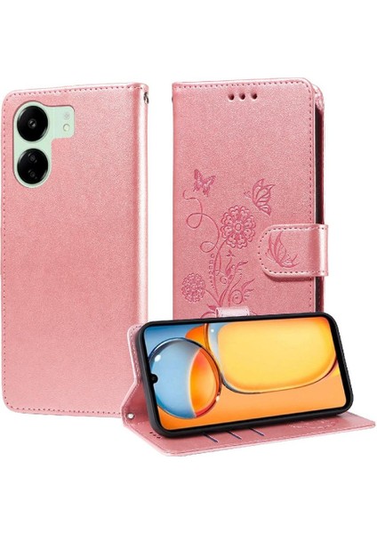 Xiaomi Redmi Için Flip Case Xiaomi 4g Cardyuvaları Flip Deri Çiçek (Yurt Dışından) modelleri